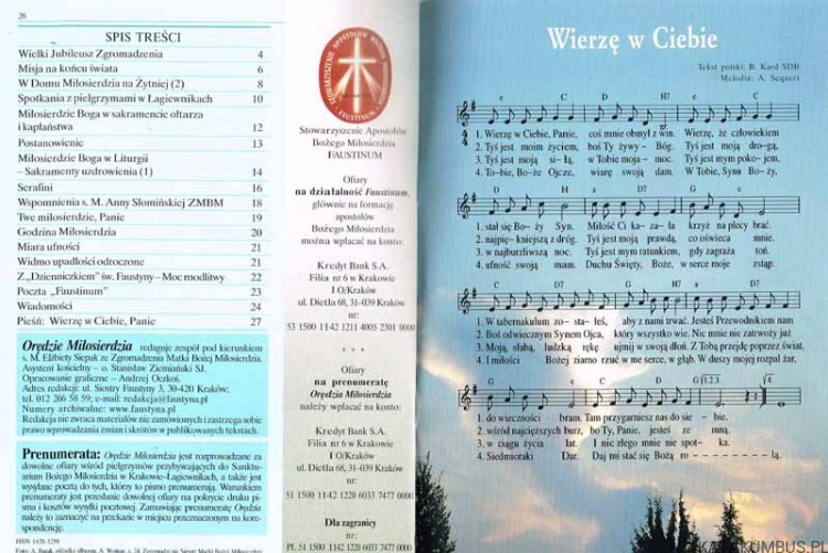 Kwartalnik Sanktuarium Bożego Miłosierdzia w Krakowie nr 85. PRACA ZBIOROWA