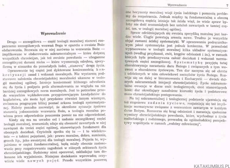 Teologia moralna cz. 4. KS. STANISŁAW OLEJNIK