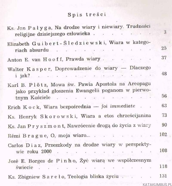 Na drogach wiary / Communio nr 3(45) 1988