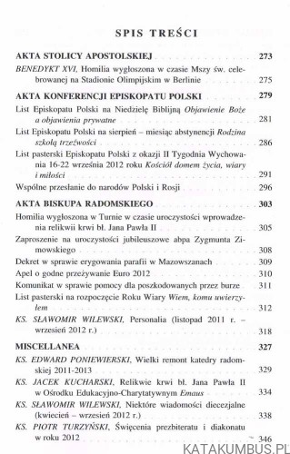 Kronika Diecezji Radomskiej nr 2 (78) 2011