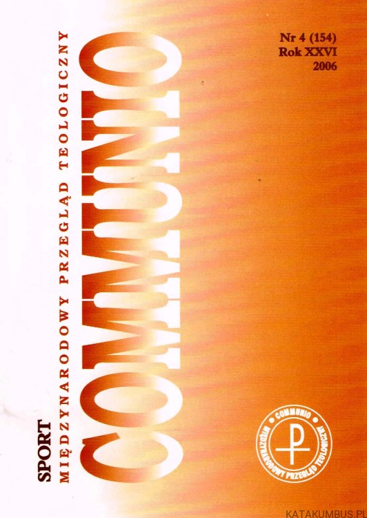 Sport / Communio nr 4(154) 2006