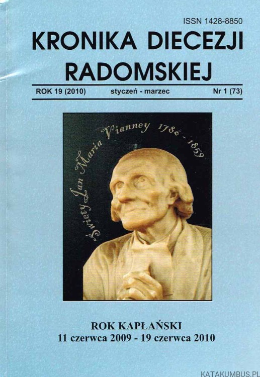 Kronika Diecezji Radomskiej nr 1 (73) 2010