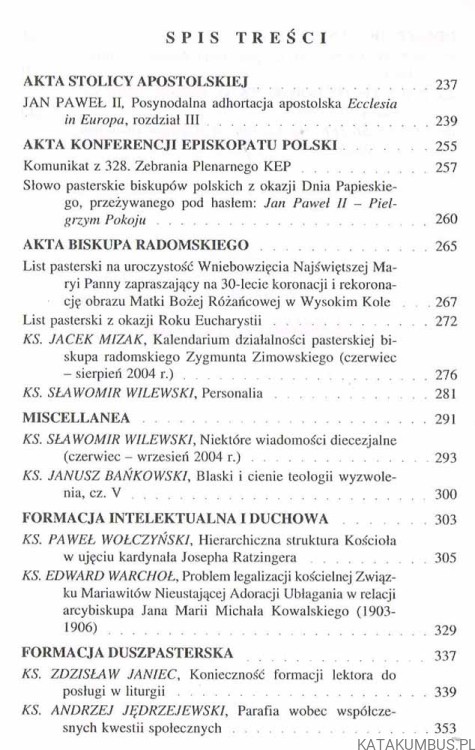 Kronika Diecezji Radomskiej nr 3 (51) 2004