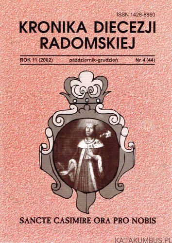 Kronika Diecezji Radomskiej nr 4 (44) 2002