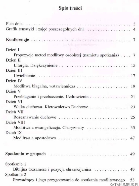 Kurs Oazowy Dla Animatorów Diakonii Modlitwy. Red. Tech. ALEKDSANDRA REDA