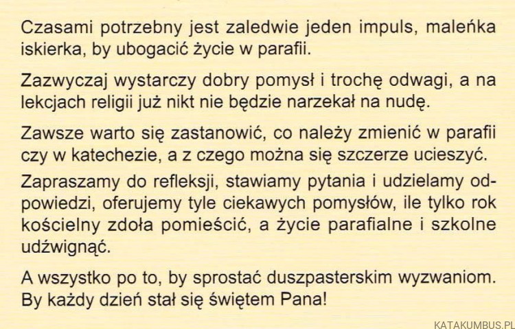 Każdy dzień jest świętem Pana. ANNELIESE HUCK