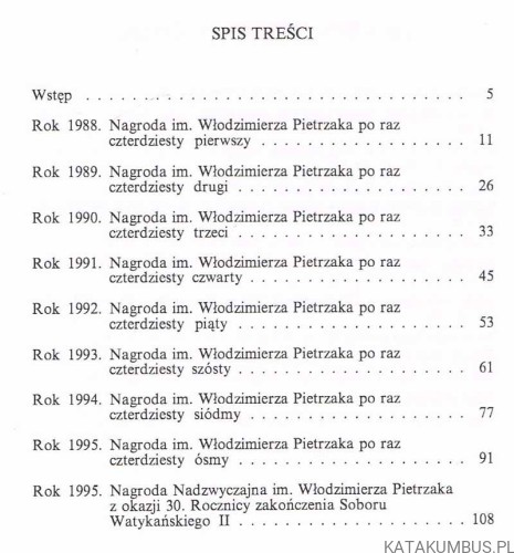 Nagroda im. Włodzimierza Pietrzaka 1988-2002. PRACA ZBIOROWA