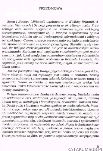 Wierzę w klęskę szatana. MICHAEL GREEN