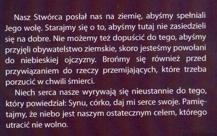 Od Boga wyszliśmy i do Boga wracamy. KS. TEODOR SZARWARK