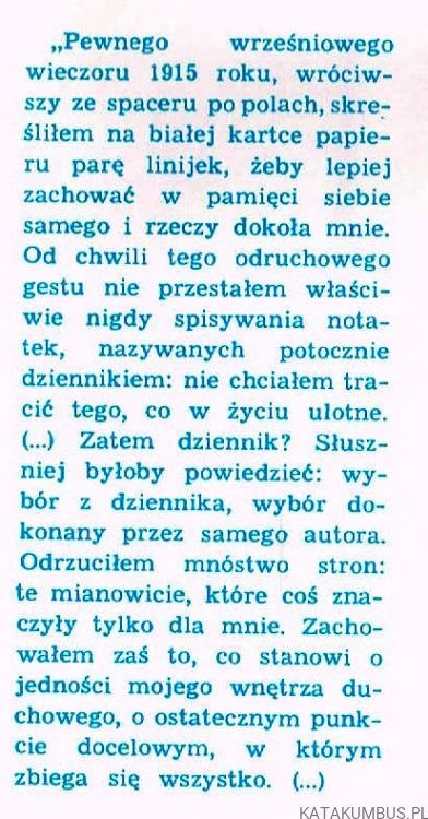 Dziennik. JEAN GUITTON