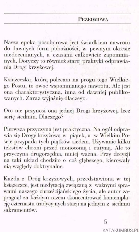 Droga krzyżowa i sakramenty. MARCEL BORIES
