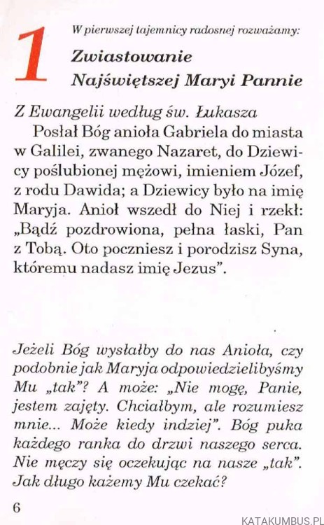 Różaniec. ALICJA LENCZEWSKA