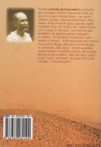 Przewodnik eucharystyczny Karola de Foucauld. Ks. JANUSZ UMERLE