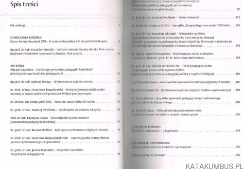 Pedagogika Katolicka nr 1a / 2007. PRACA ZBIOROWA