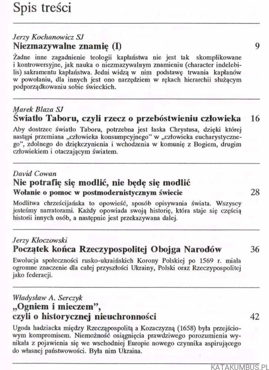 Przegląd Powszechny nr 7-8 / 935-936 lipiec-sierpień 1999. PRACA ZBIOROWA