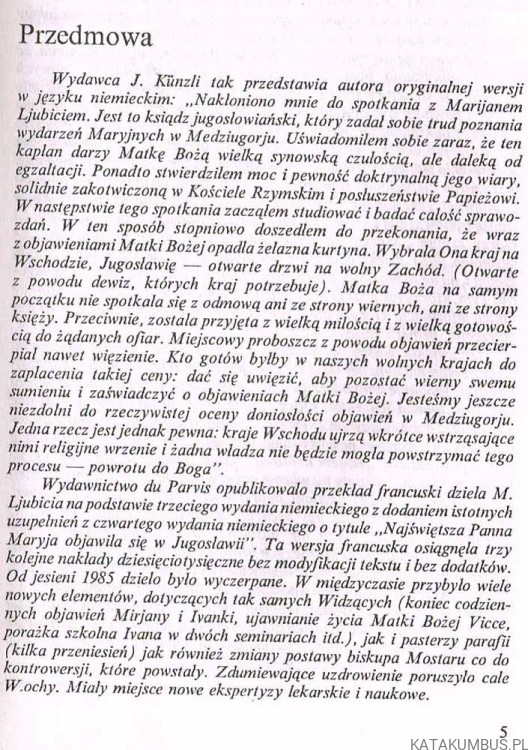 Medziugorje. MARIJAN LIBIC, ANDRE CASTELLA