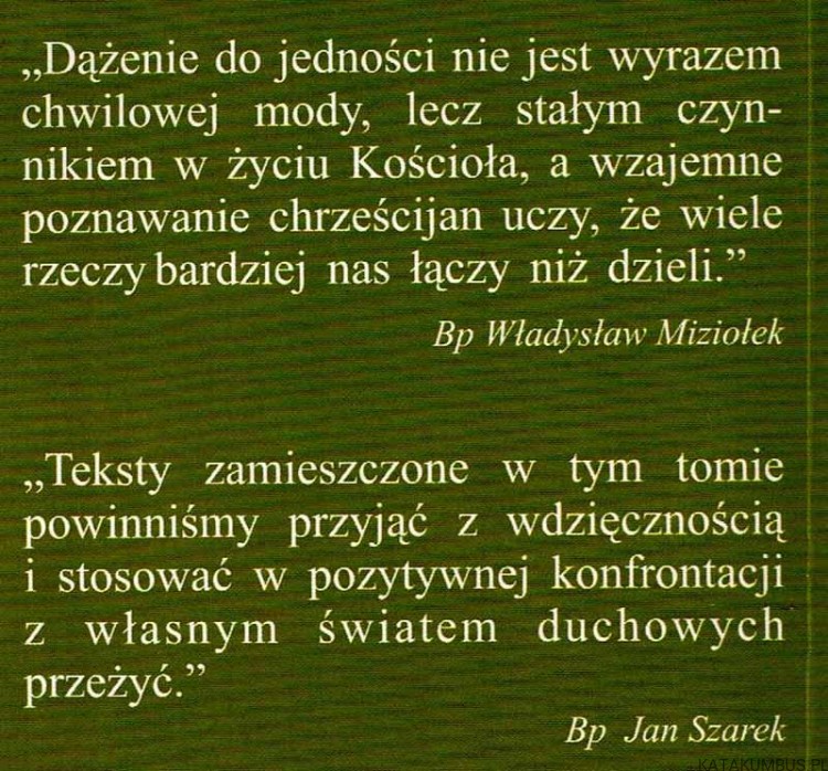 Łączyć w Imię Boga