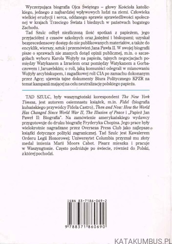 Papież Jan Paweł II Biografia. TAD SZULC
