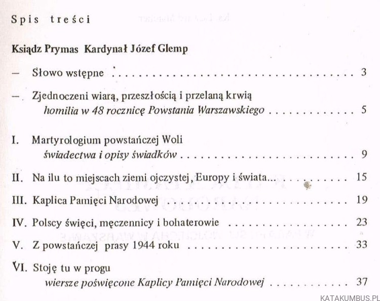 Kaplica pamięci Narodowej. Ks. EDWARD MAJCHER