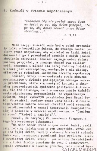 Wierność dziedzictwu. Ks. HENRYK ŁUCZAK