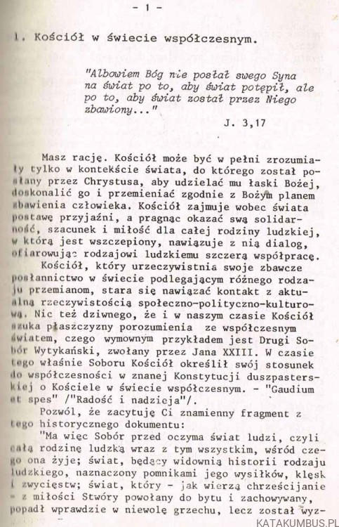 Wierność dziedzictwu. Ks. HENRYK ŁUCZAK