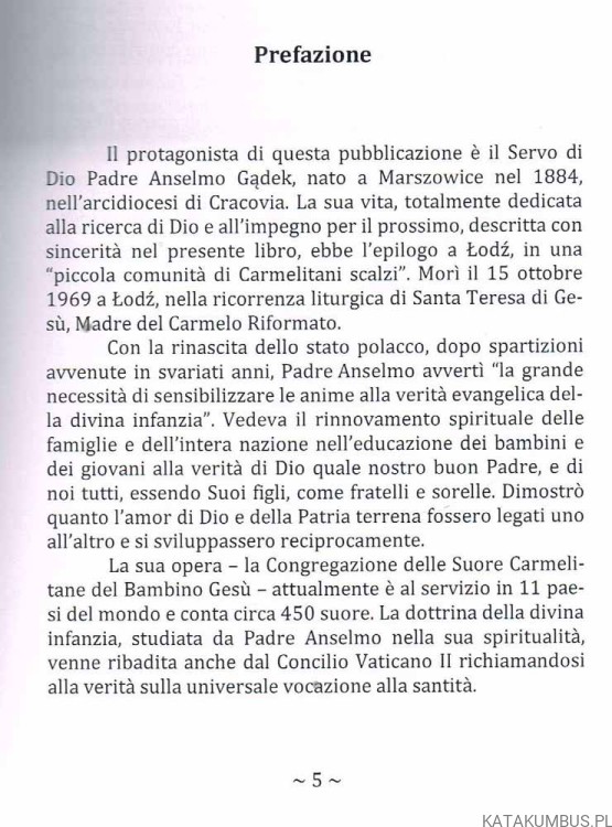 Padre Anselmo. KONRADA ZOFIA DUBEL, PAWEŁ SIERADZKI