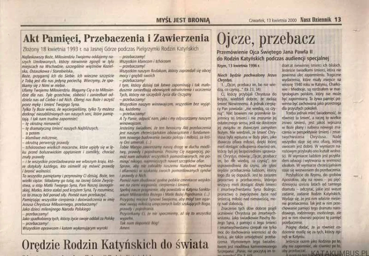 Golgota wschodu. Materiały pomocnicze dla nauczycieli w 60. rocznicę zbrodni w Katyniu. PRACA ZBIOROWA