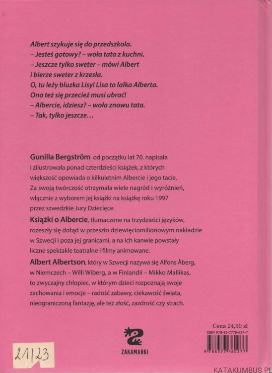 Pospiesz się, Albercie. GUNILLA BERGSTROM