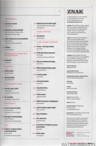 Miesięcznik Znak nr 746-747. Kim jestem, kiedy podróżuję? PRACA ZBIOROWA