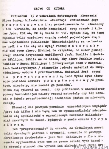 Słowa przystosowane. T.O.