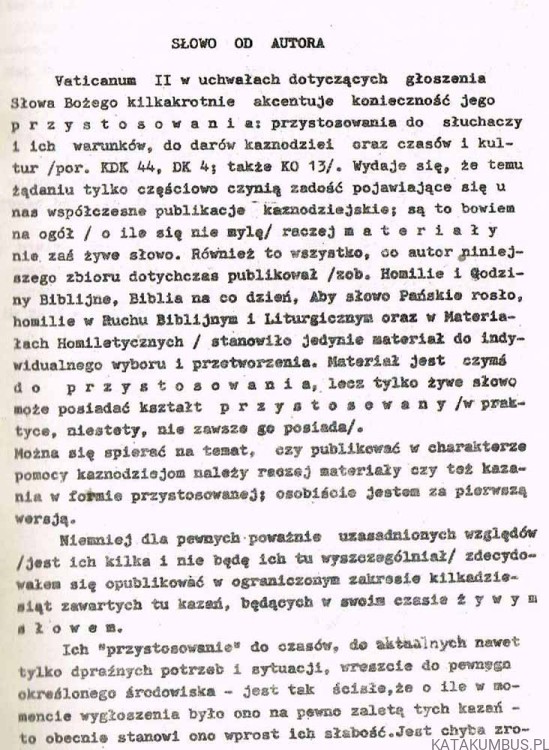 Słowa przystosowane. T.O.
