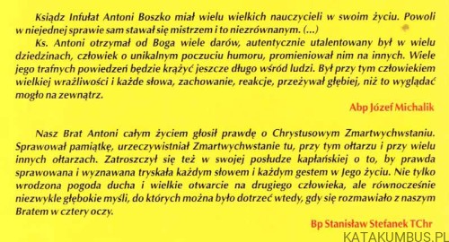 Ks. Antoni Boszko. PRACA ZBIOROWA