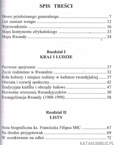Misje z Niepokalaną. Listy z Rwandy. PRACA ZBIOROWA