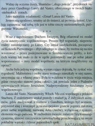 Buduj Arkę. LANZA DEL VASTO