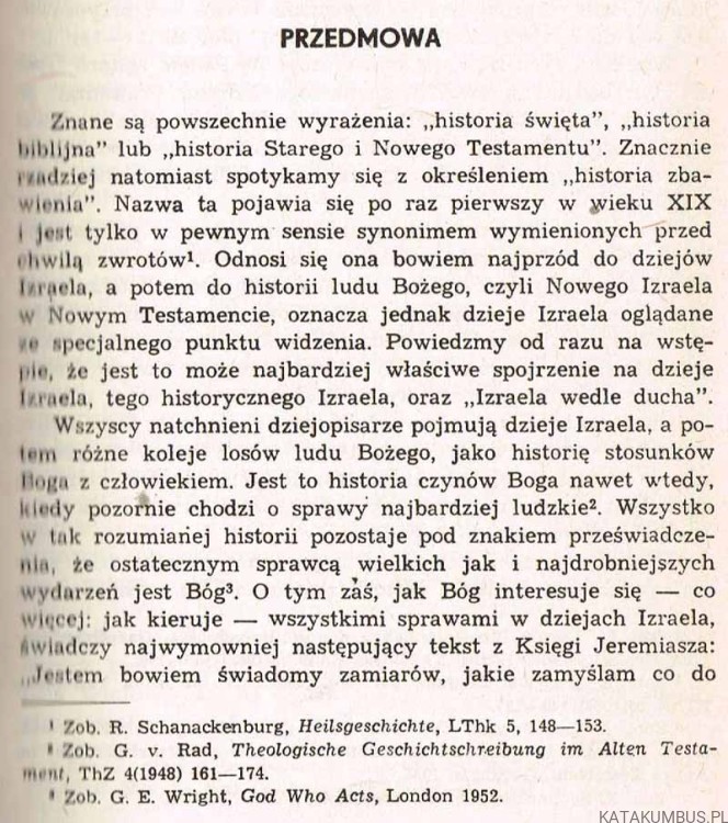 Krótki zarys historii zbawienia. bp KAZIMIERZ ROMANIUK