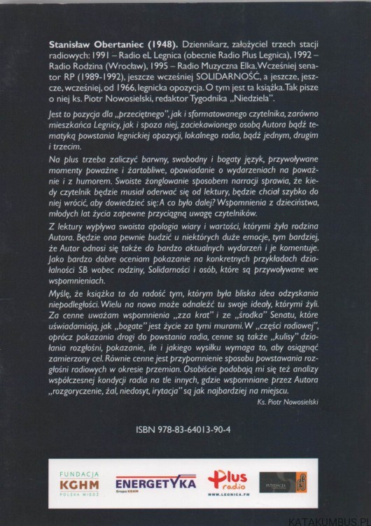Jak to ze mną i radiem było. STASZEK OBERTANIEC