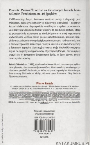Pachnidło. Historia pewnego mordercy. PATRICK SUSKIND