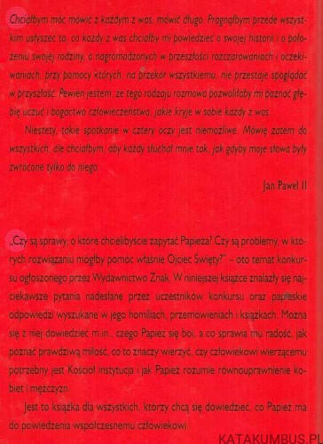 Pytania do Papieża. PRACA ZBIOROWA