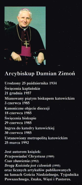 W Jego ranach jest nasze zbawienie. abp DAMIAN ZIMOŃ