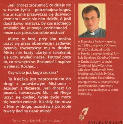 Poznać pokochać naśladować. o. REMIGIUSZ RECŁAW SJ