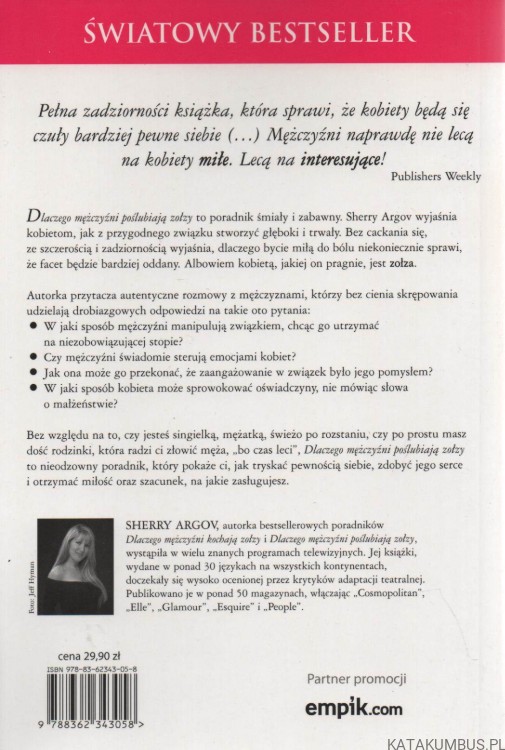 Dlaczego mężczyźni poślubiają zołzy. SHERRY ARGOV