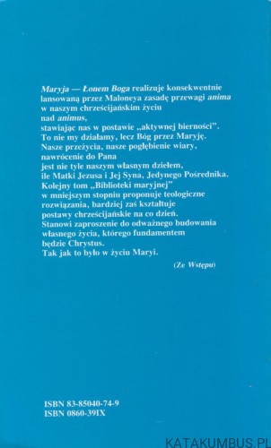 Maryja - Łonem Boga. GEORGE A. MALONEY