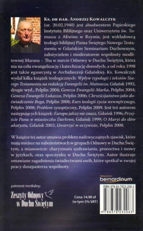Nadzwyczajne zjawiska. Ks. ANDRZEJ KOWALCZYK