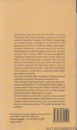 Ja, Klaudiusz. ROBERT GRAVES