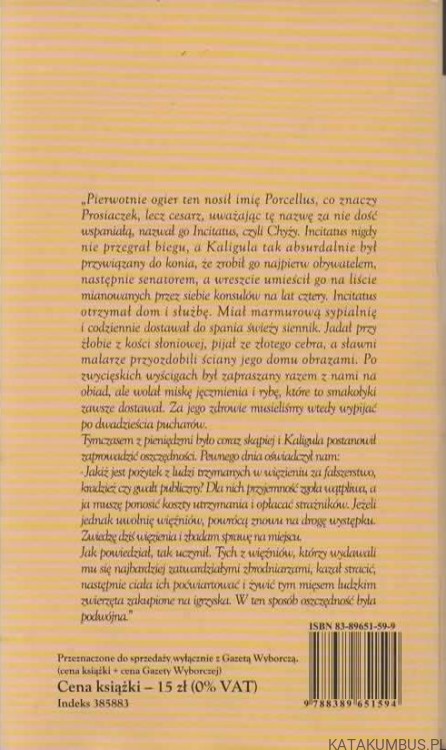 Ja, Klaudiusz. ROBERT GRAVES