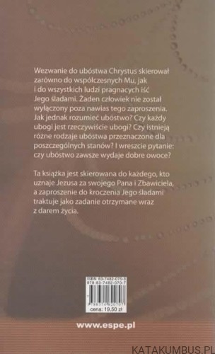 Ubóstwo. RANIERO CANTALAMESSA