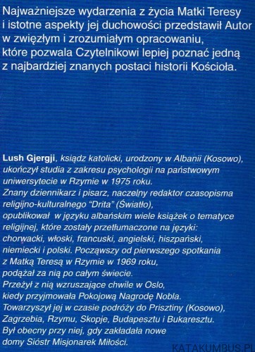 Matka Teresa Miłość w czynach. LUSH GJERGJI