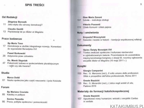Społeczeństwo nr 3 2011. Red. ZBIGNIEW BOROWIK
