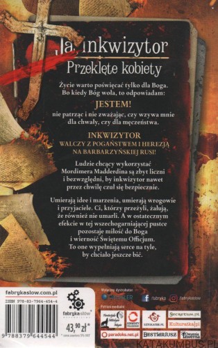 Ja, inkwizytor. Przeklęte kobiety. JACEK PIEKARA