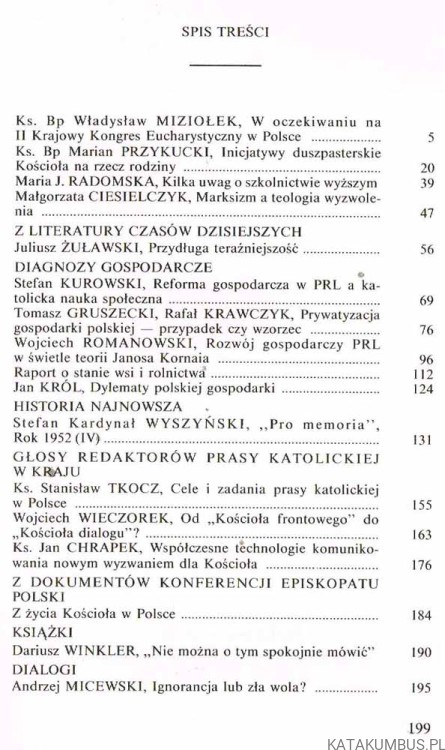 Znaki czasu nr 5 / 1 1987. Red. ANDRZEJ MICEWSKI